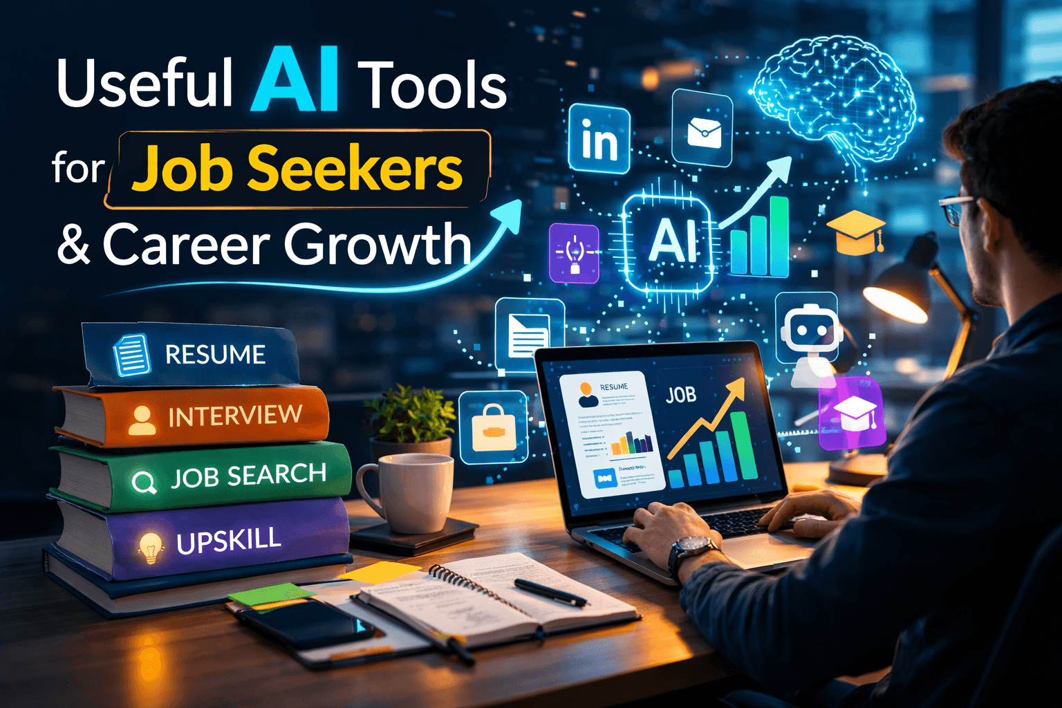 20+ Powerful AI Tools for Job Seekers to Get Hired Faster and Accelerate Career Growth