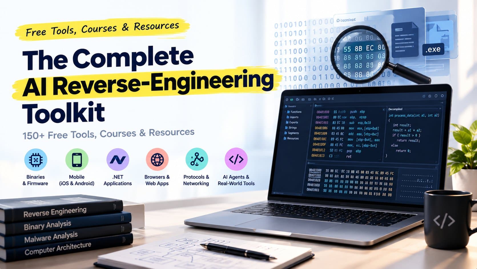 The Complete AI Reverse-Engineering Toolkit: 150+ Free Tools, Courses, and Resources